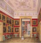 Hau Edward Petrovich Interiors of the New Hermitage. The Study of Italian Art - Hermitage